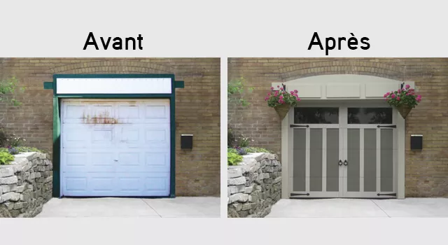 Portes de garage et moulures